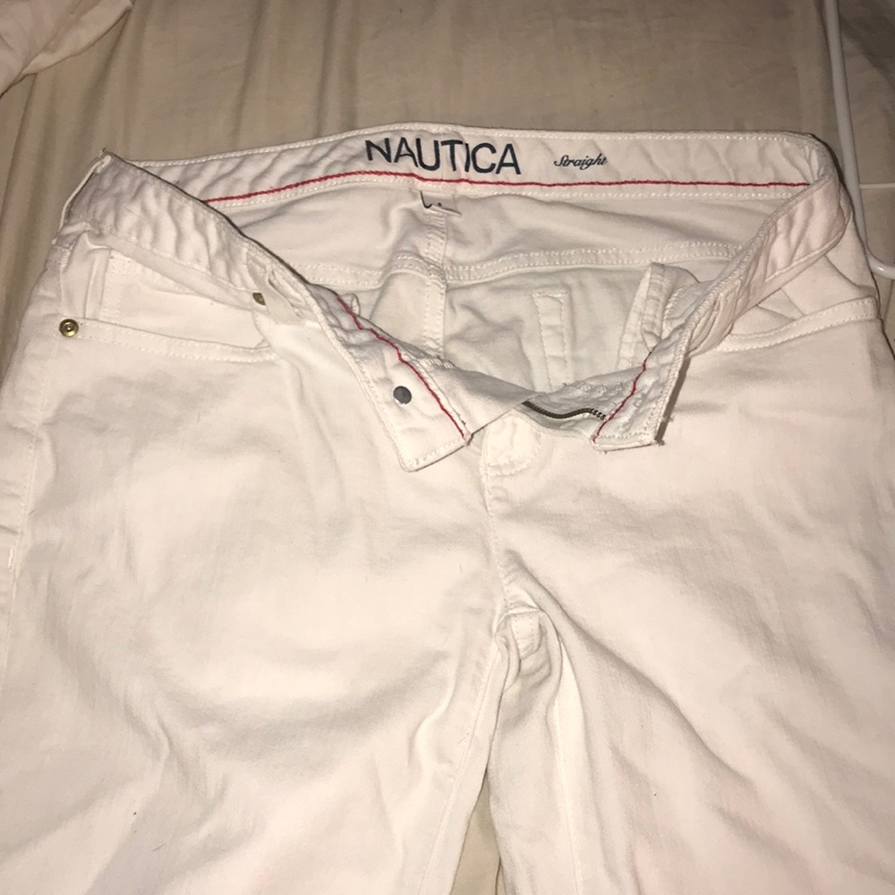 Nautical stretch jeans